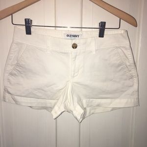Old Navy White Shorts